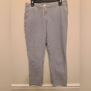 Crown & Ivy Seersucker Pants Size 6